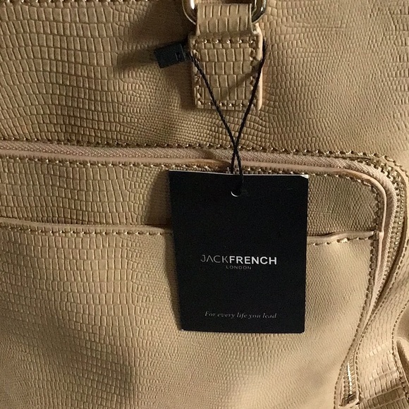 Jack French genuine leather tote. - Picture 2 of 8